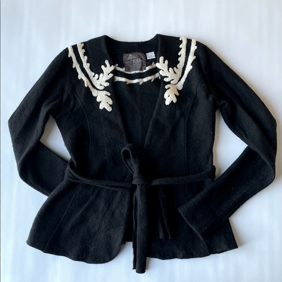 Anthropologie Sweaters - Anthropology Guinevere Wool sweater cardigan size XS